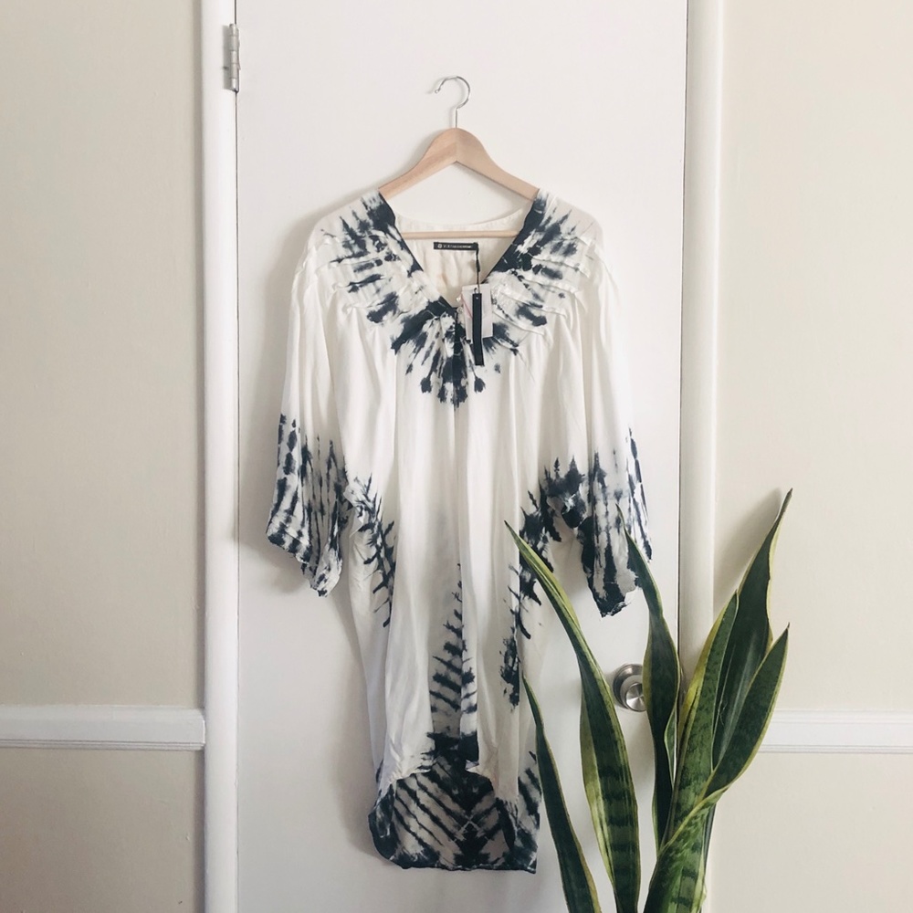 VIX PAULA HERMANNY Tie Dye Cover Up sz M